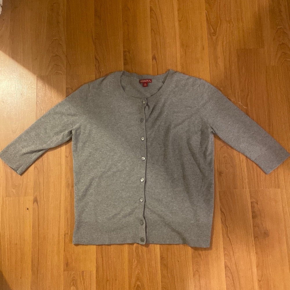 sweater with buttons by the brand merona